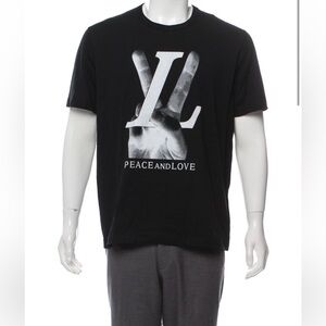 Louis Vuitton Black Short Sleeve Tee Men